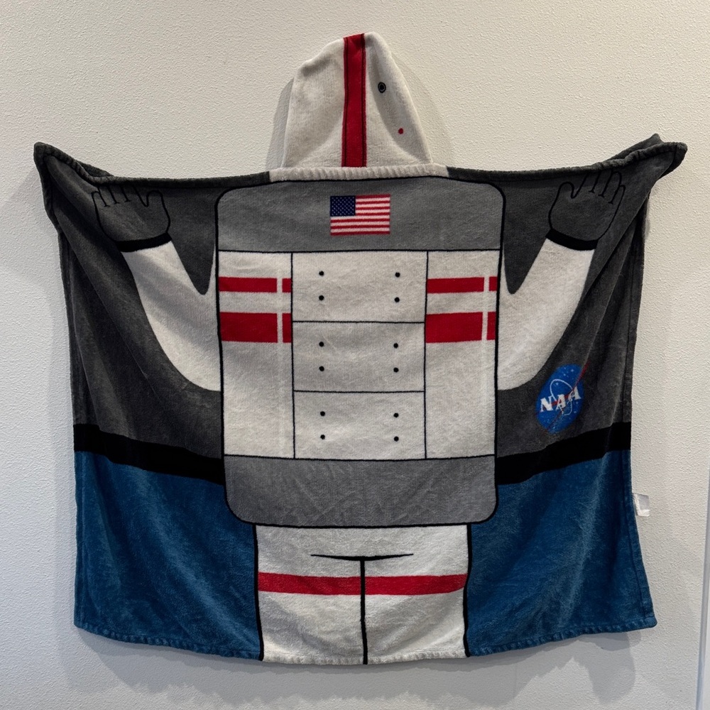 NASA Astronaut Hooded Blanket